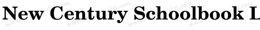 New Century Schoolbook LT W01Rm字体转换